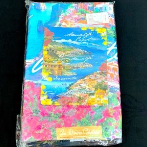 Gorgeous Amalfi Coast towel or blanket
